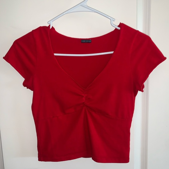 Brandy Melville Tops Red Gina Top From Brandy Melville Poshmark